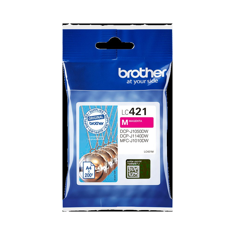 Brother LC421M magenta Cartuccia d'inchiostro
