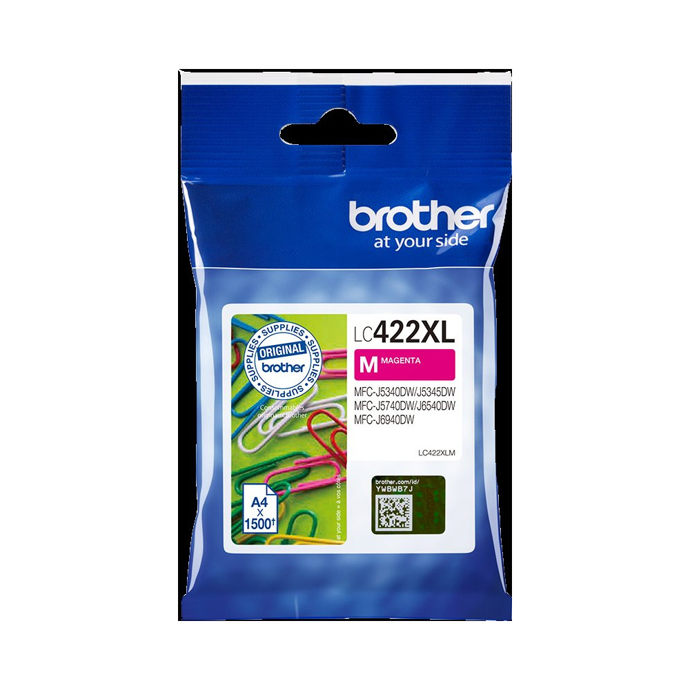 Brother LC422XLM magenta Cartuccia d'inchiostro