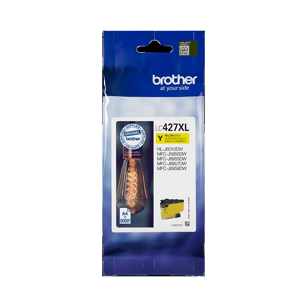 Brother LC427XLY giallo Cartuccia d'inchiostro