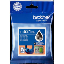 Brother LC521BK nero Cartuccia d'inchiostro