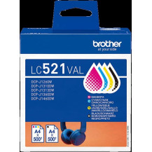 Brother LC521VAL Multipack nero / ciano / magenta / giallo (LC521VAL)