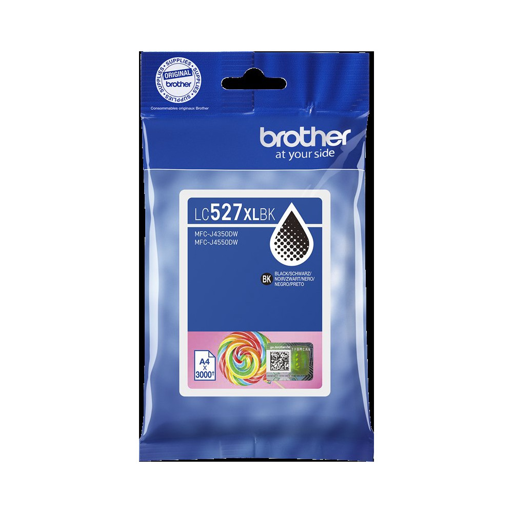Brother LC527XLBK nero Cartuccia d'inchiostro