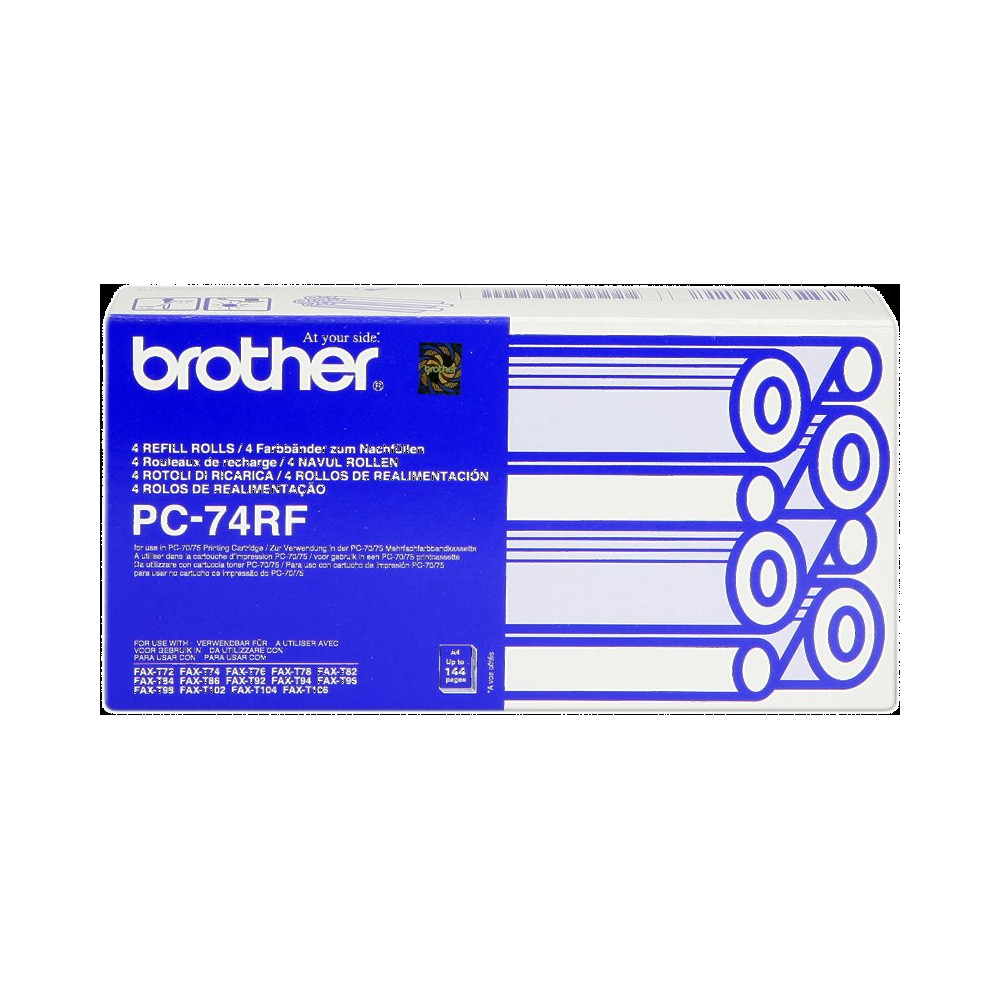 Brother PC-74RF nastro a trasferimento termico nero