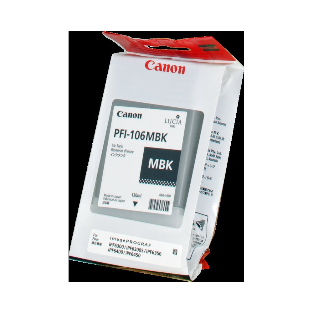 Canon PFI-106mbk Nero (opaco) Cartuccia d'inchiostro (6620B001)