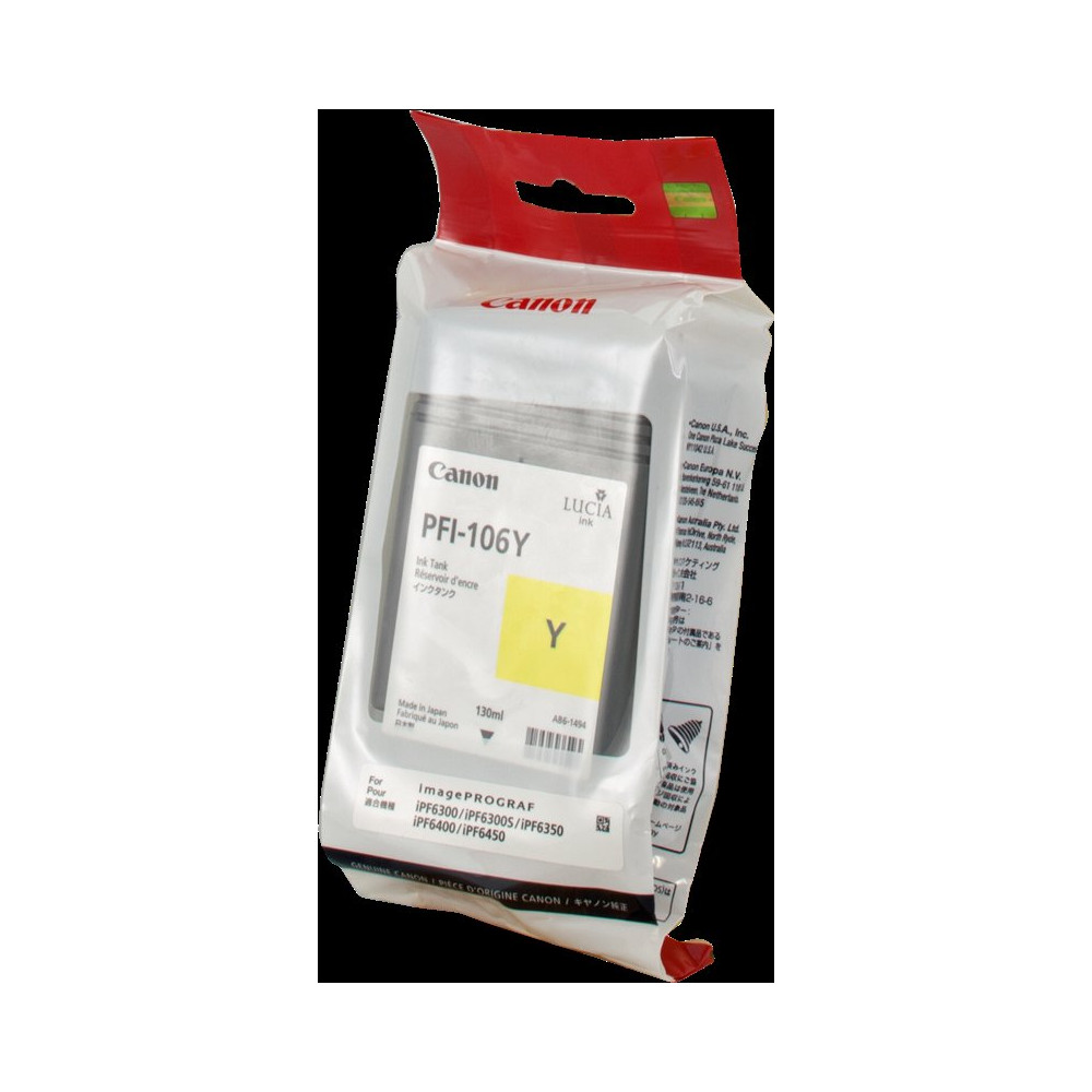 Canon PFI-106y giallo Cartuccia d'inchiostro (6624B001)