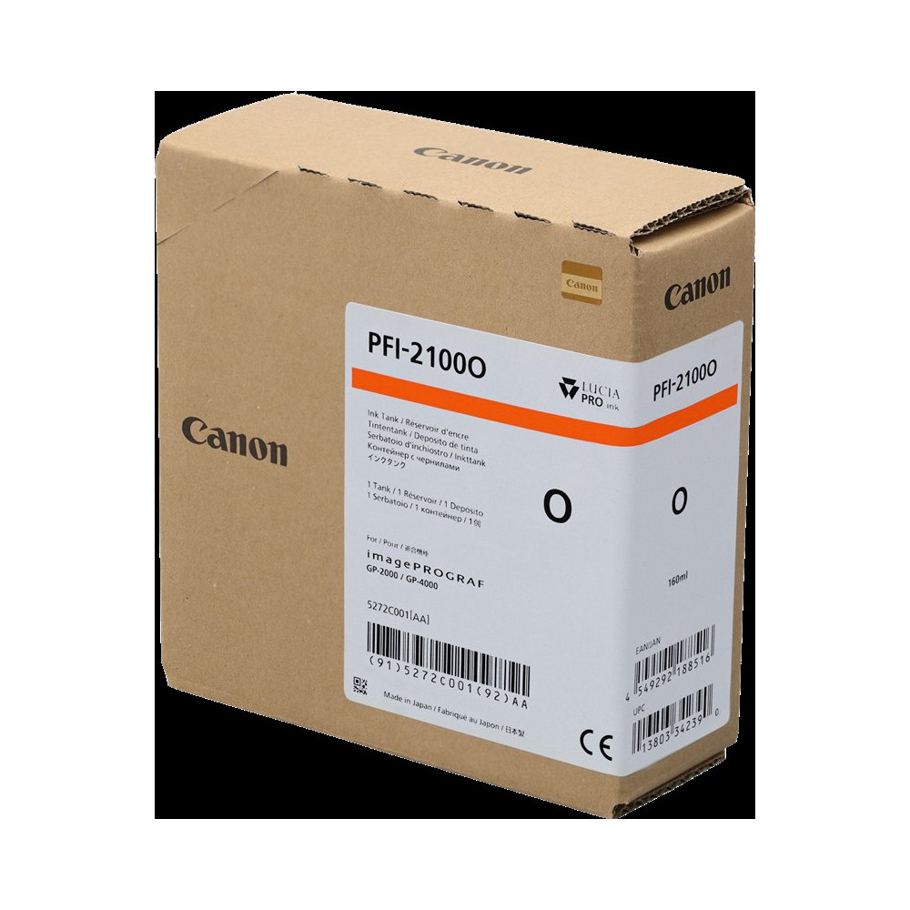 Canon PFI-2100o Arancione Cartuccia d'inchiostro (5272C001)