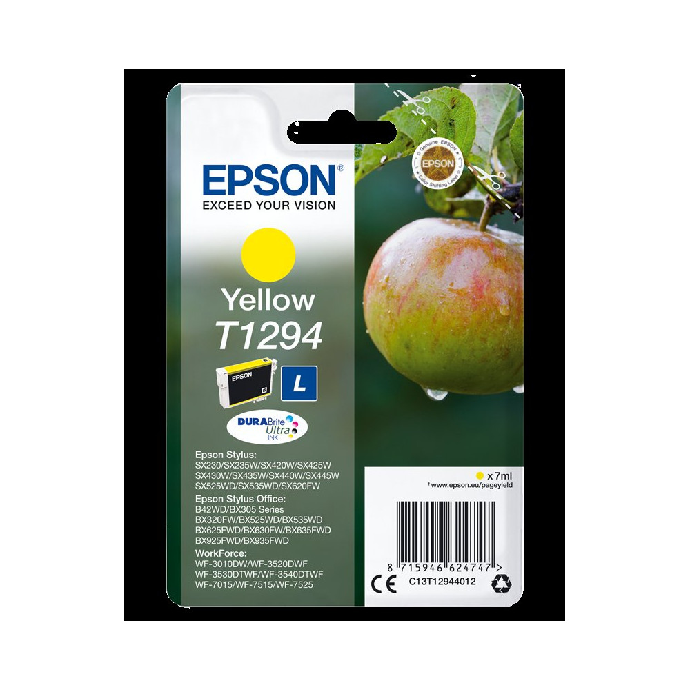 Epson T1294 giallo Cartuccia d'inchiostro (C13T12944012)