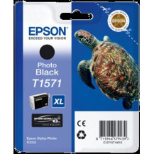 Epson T1571 XL Nero (Foto) Cartuccia d'inchiostro (C13T15714010)