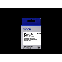 Epson LK-3WBN Nastro Nero su bianco