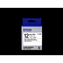 Epson LK-4WBN Nastro Nero su bianco