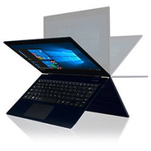 TOSHIBA PORTEGE X20W-E-10F 12.5" TOUCH SCREEN i7-7500U 3.5GHz RAM 16GB-SSD 1.000GB-WINDOWS 10 PROFESSIONAL ITALIA BLU (PRT22E-00