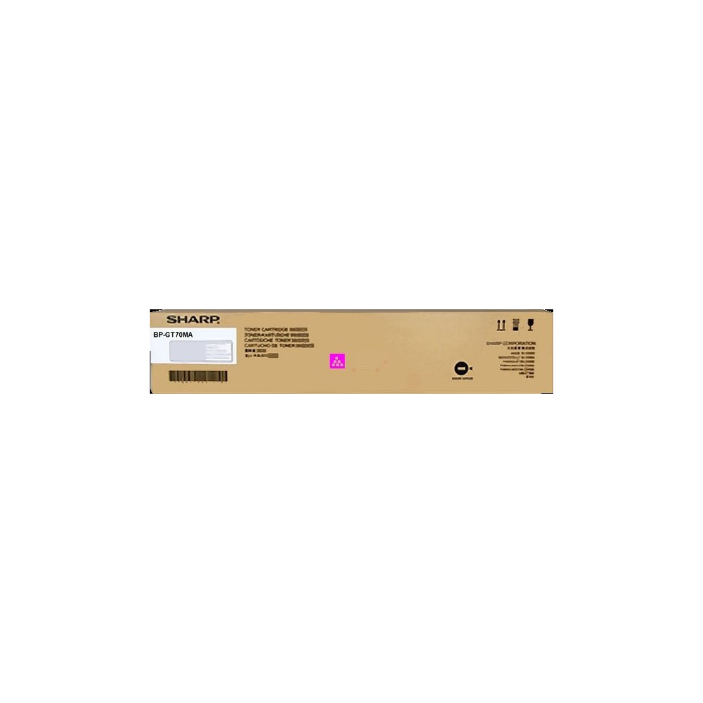 Sharp BP-GT70MA magenta toner