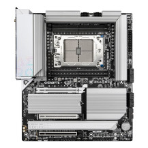 GIGABYTE TRX50 AERO D Scheda madre - Supporta AMD Ryzen Threadripper 9000 Series CPUs, 16+8+4 Phases Digital VRM, up to 7800MHz 