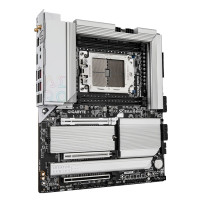 GIGABYTE TRX50 AERO D Scheda madre - Supporta AMD Ryzen Threadripper 9000 Series CPUs, 16+8+4 Phases Digital VRM, up to 7800MHz 