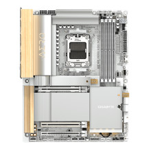 GIGABYTE X870E AERO X3D WOOD Scheda Madre - Supporta CPU AMD Ryzen 9000, VRM digitale a 16+2+2 fasi, fino a 9000Hz DDR5 (O.C.), 
