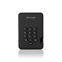 iStorage diskAshur 2 disco rigido esterno 4 TB 5400 Giri/min USB tipo A 3.2 Gen 1 (3.1 Gen 1) Nero