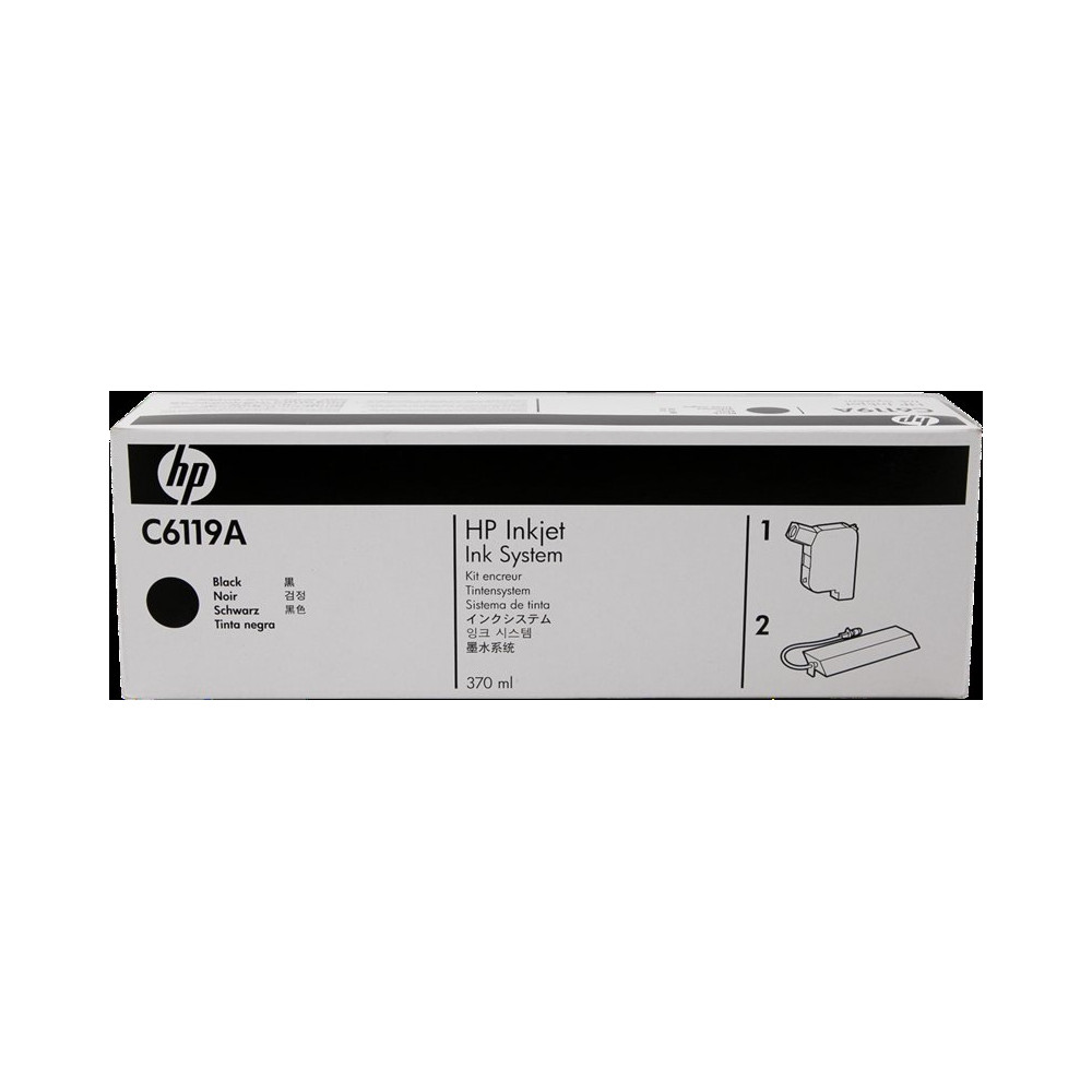HP SPS 370ml nero Cartuccia d'inchiostro (C6119A)