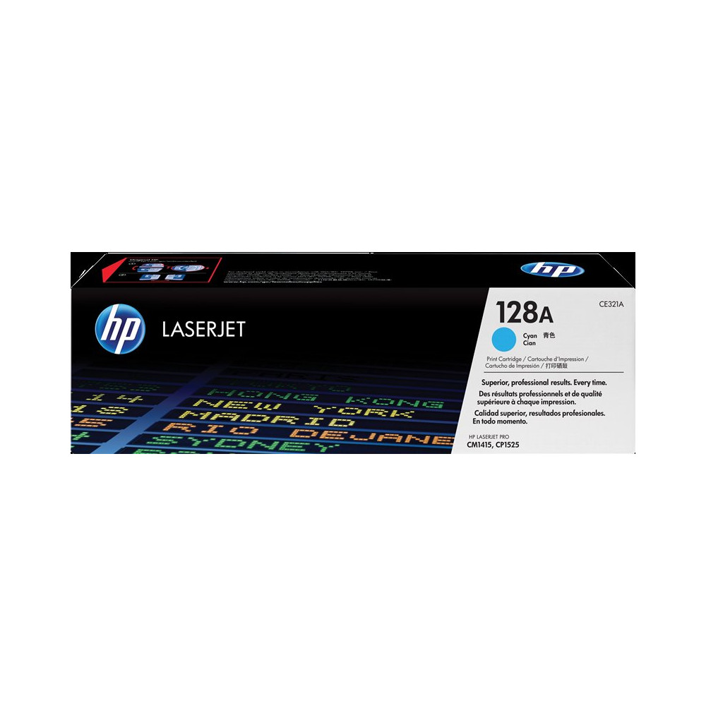 HP 128A ciano toner (CE321A)