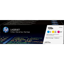 HP 128A Multipack ciano / magenta / giallo (CF371AM)