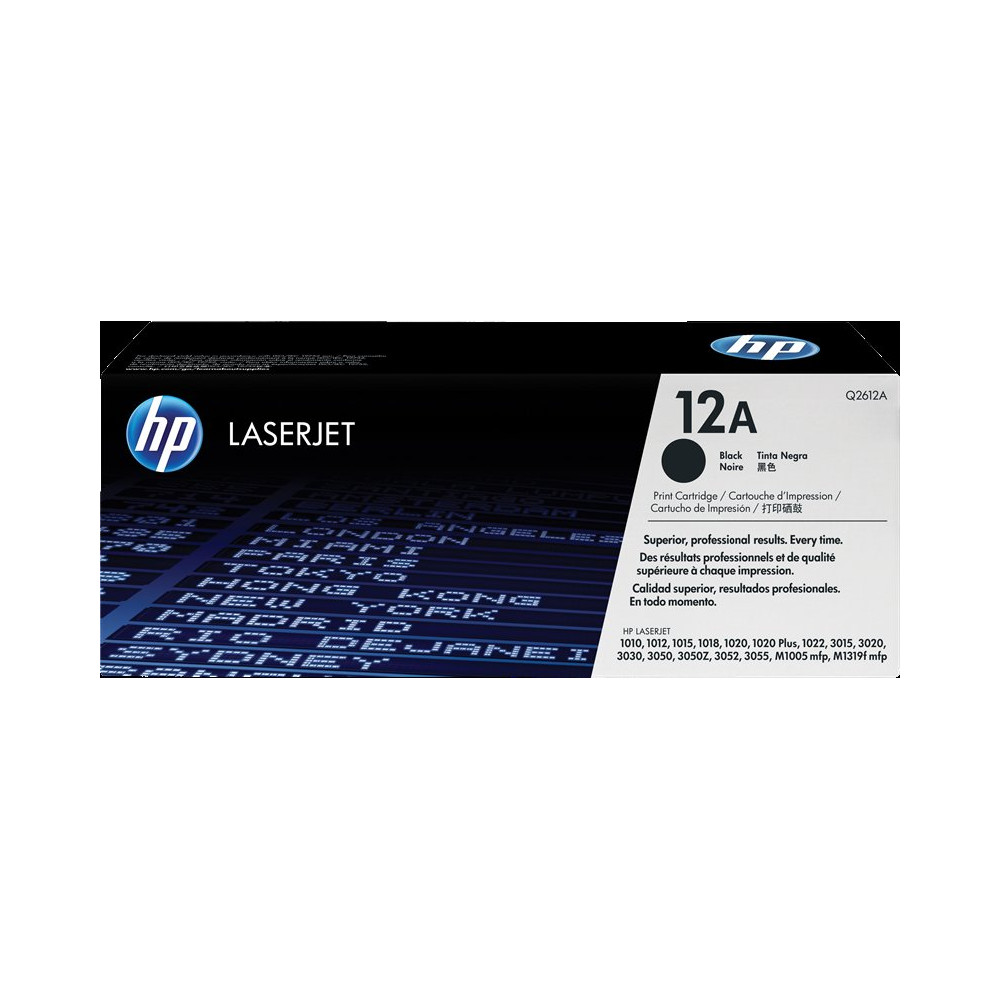HP 12A nero toner (Q2612A)