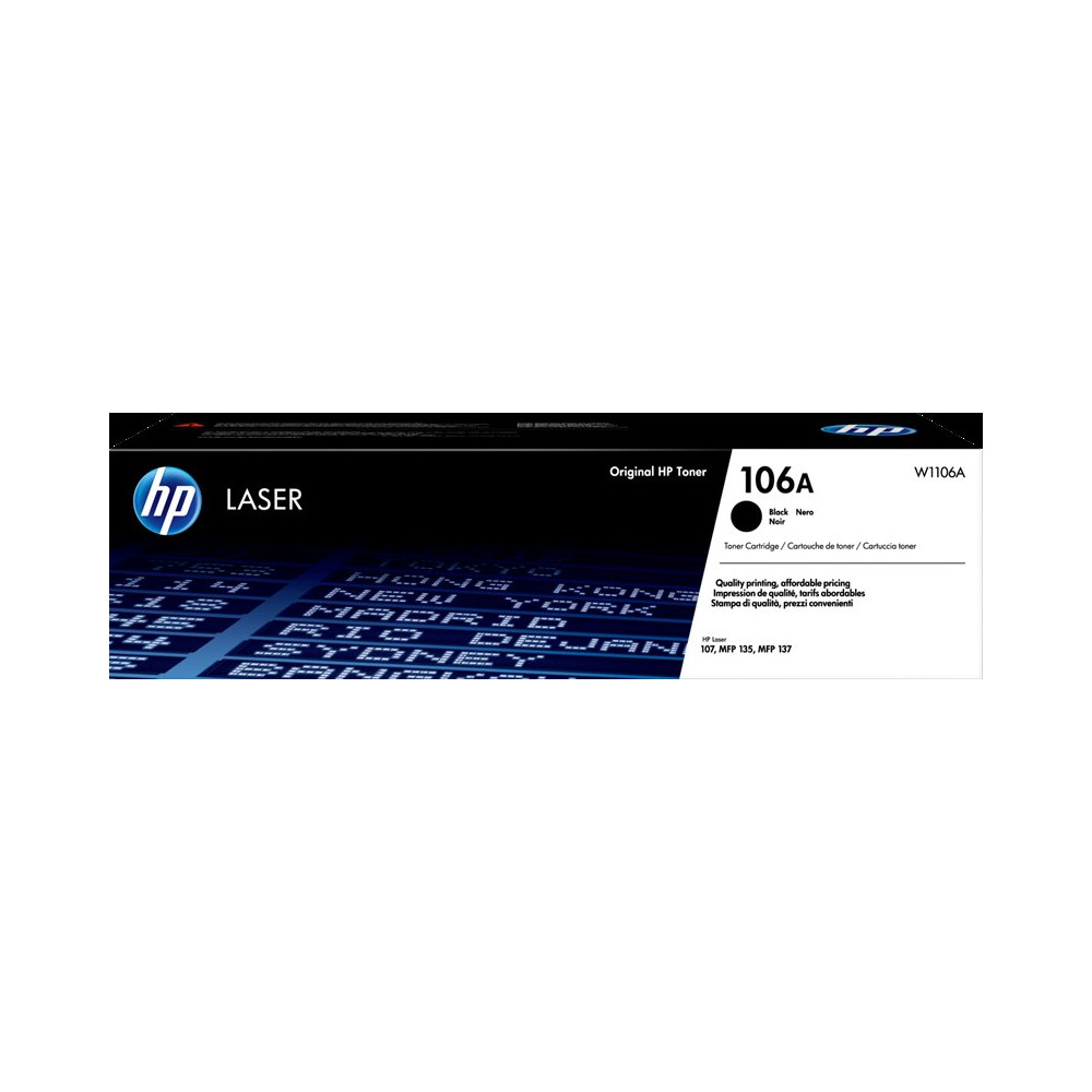 HP 106A nero toner (W1106A)