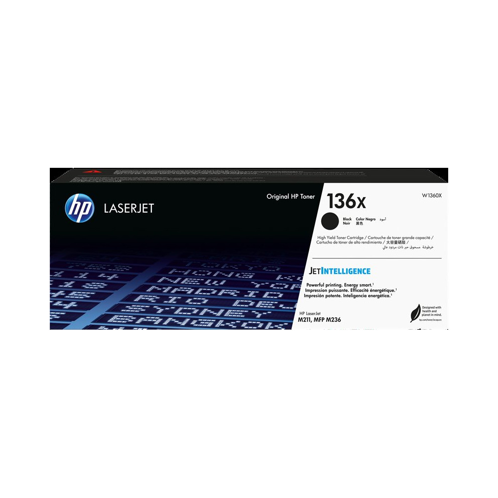 HP 136X nero toner (W1360X)