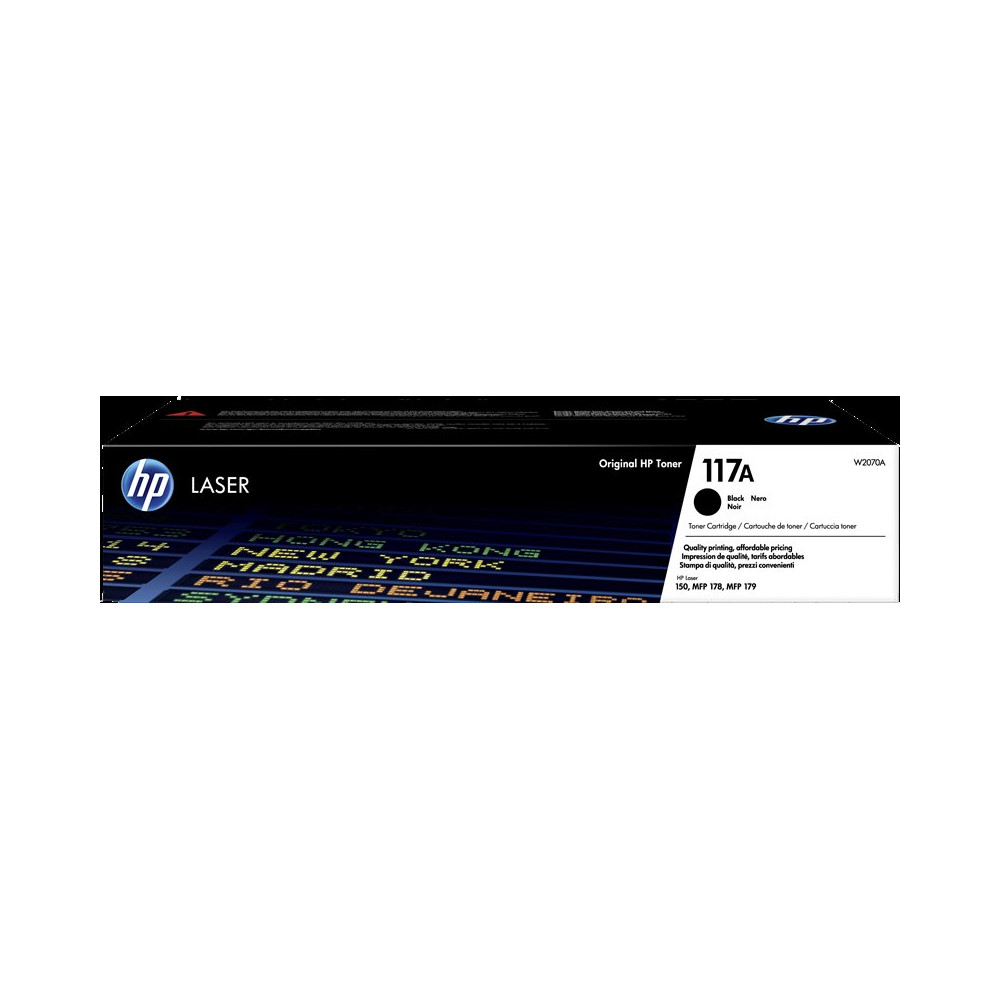 HP 117A nero toner (W2070A)