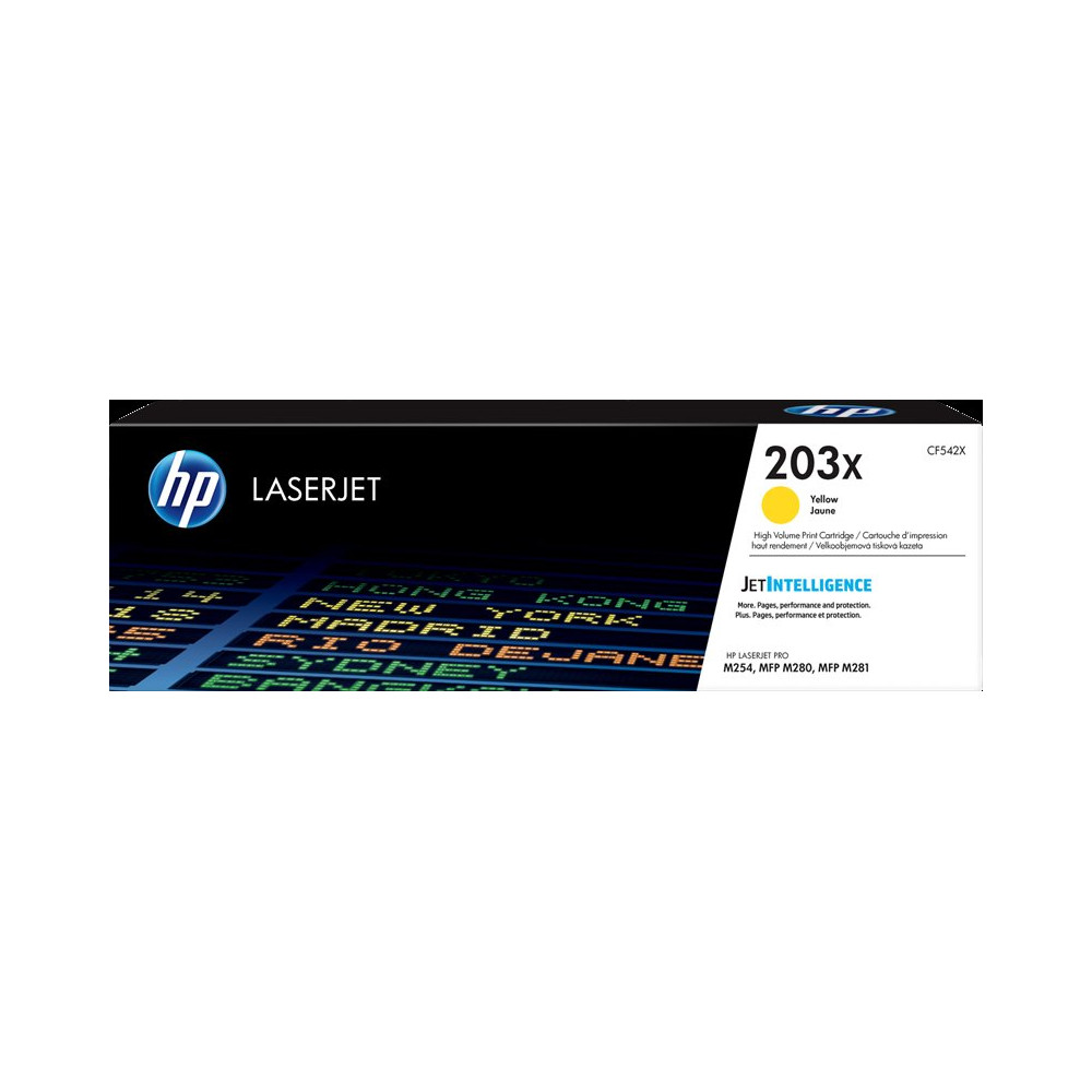 HP 203X giallo toner (CF542X)