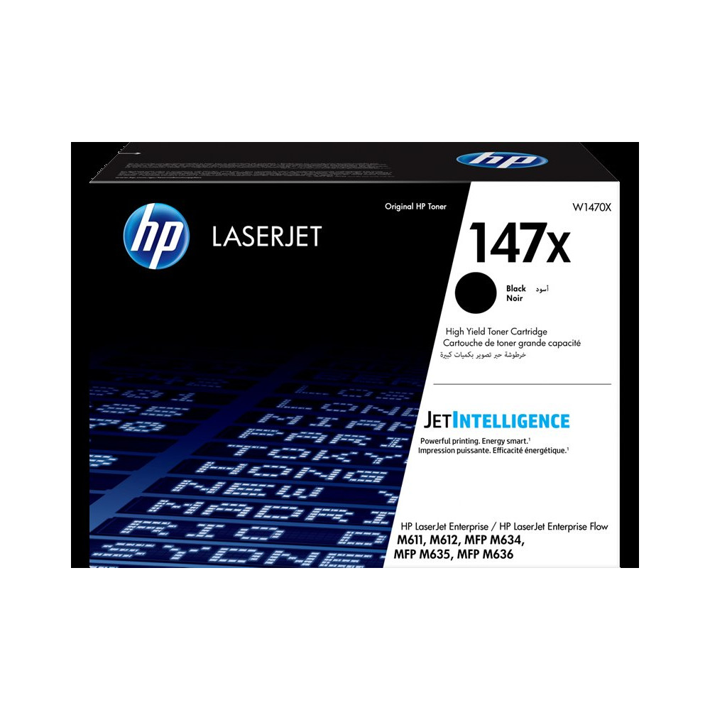 HP 147X nero toner (W1470X)