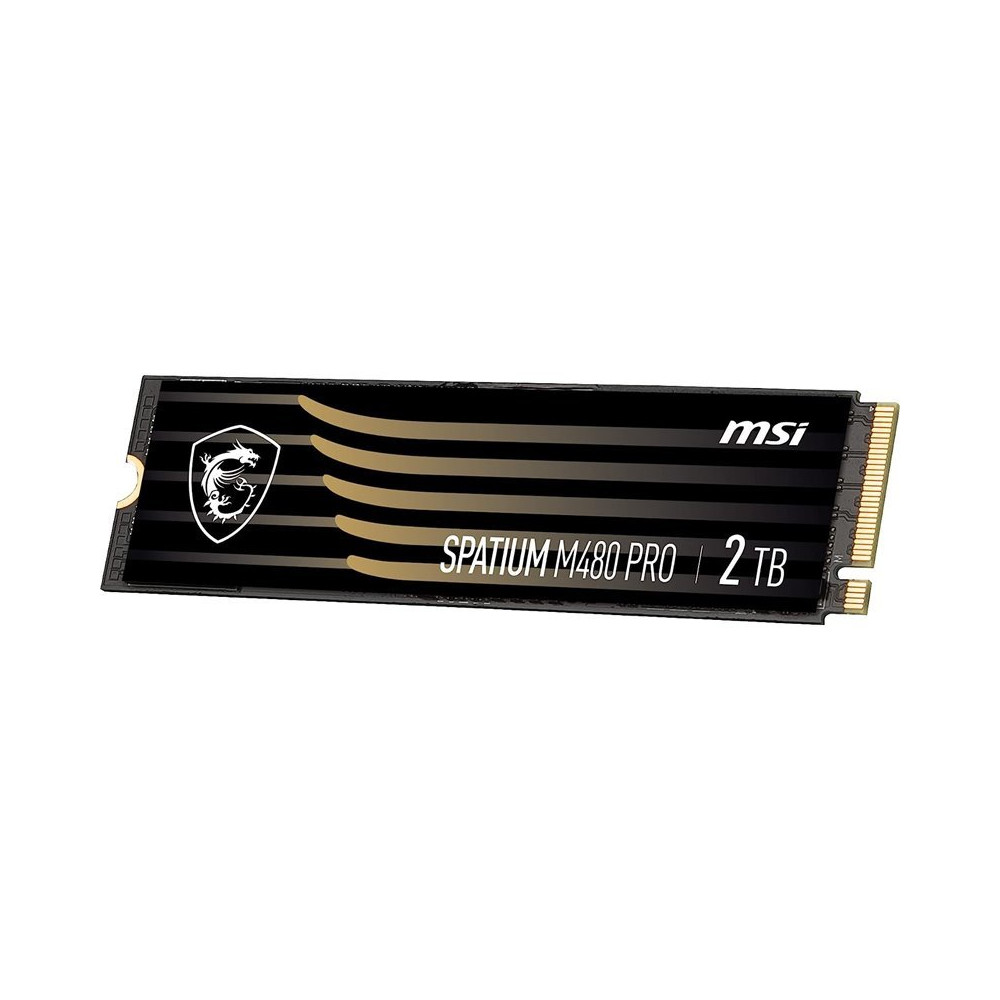 MSI Spatium M480 PRO PCIE 4.0 NVME M.2 2TB drives allo stato solido PCI Express 4.0 3D NAND
