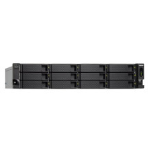 QNAP TL-R1200C-RP contenitore di unità di archiviazione Box esterno HDD/SSD Nero, Grigio 2.5/3.5"