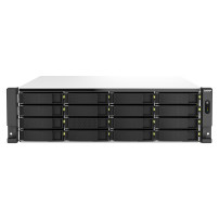 QNAP TS-h2287XU-RP NAS Armadio (3U) Intel Xeon E E-2336 32 GB DDR4 0 TB QuTS hero Nero, Bianco