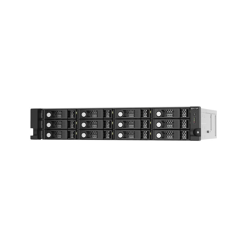 QNAP TL-R1220Sep-RP Box esterno HDD/SSD Nero, Grigio 2.5/3.5"