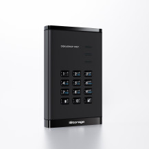 iStorage diskAshur PRO3 SSD 4 TB USB Type-A / USB Type-C 3.2 Gen 1 (3.1 Gen 1) Nero