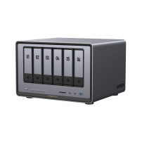 Ugreen DXP6800 Pro NAS Desktop Intel® Core™ i5 8 GB DDR5 Grigio, Nero