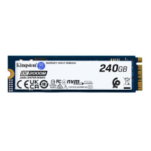 Kingston Technology 240G DC2000B PCIe 4.0 M.2 2280 Enterprise SSD
