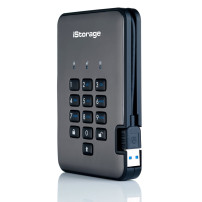 iStorage diskAshur PRO2 1 TB USB tipo A 3.2 Gen 1 (3.1 Gen 1) Nero