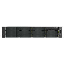 QNAP TS-H1065EU-RP Server di archiviazione Armadio (2U) 8 GB DDR5 0 TB QNAP QTS Nero