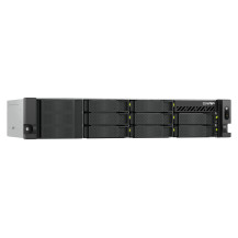 QNAP TS-H1065EU-RP Server di archiviazione Armadio (2U) 8 GB DDR5 0 TB QNAP QTS Nero