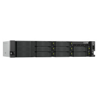 QNAP TS-H1065EU-RP Server di archiviazione Armadio (2U) 8 GB DDR5 0 TB QNAP QTS Nero
