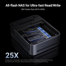 Ugreen DXP480T Plus NAS Desktop Intel® Core™ i5 8 GB DDR5 Grigio