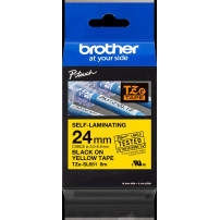 Brother TZe-SL651 Nastro Nero su giallo