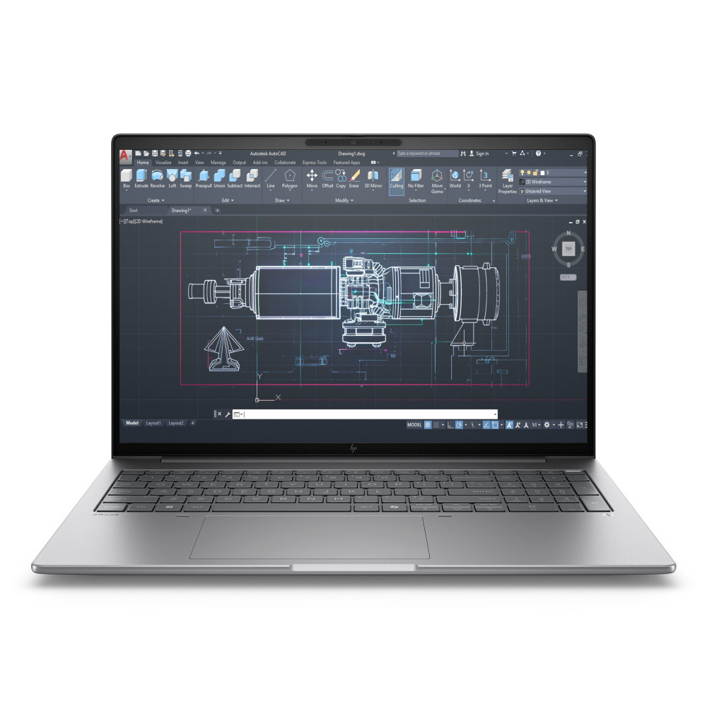 HP ZBOOK 8 G1i 16 AI WORKSTATION MOBILE 16" WUXGA INTEL CORE ULTRA 7 255H RAM 32GB-SSD 1TB NVMe-NVIDIA RTX 500 Ada 4GB-WI-FI 7 +