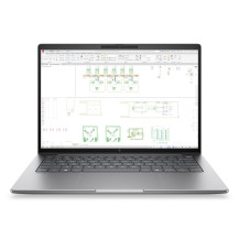 HP ZBOOK 8 G2i AI WORKSTATION MOBILE Copilot+ PC 14" WUXGA INTEL CORE ULTRA 7 366H RAM 32GB-SSD 1TB NVMe-NVIDIA RTX PRO 500 Blac