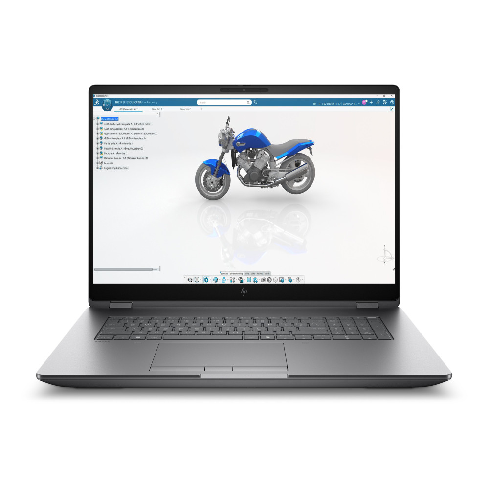 HP ZBOOK FURY G1i AI WORKSTATION MOBILE 18" WQXGA INTEL CORE ULTRA 7 255HX RAM 32GB-SSD 1TB NVMe-NVIDIA RTX PRO 2000 Blackwell 8