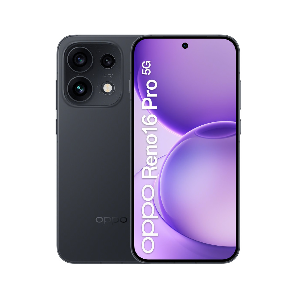 OPPO RENO 16 PRO 5G DUAL SIM 6.32" OCTA CORE 512GB RAM 12GB ITALIA STARLIGHT BLACK