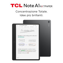 TCL NOTE A1 NXTPAPER 11.5" OCTA CORE 256GB RAM 8GB WI-FI ITALIA GREY + T-PEN E FLIP CASE CUSTODIA MAGNETICA INCLUSI