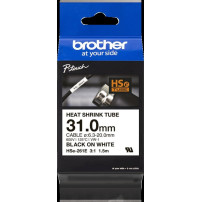Brother HSe-261E Nastro Nero su bianco