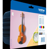 Brother LC-127XL+LC-125XL Multipack nero / ciano / magenta / giallo (LC127XLVALBPDR)