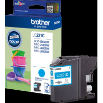 Brother LC221C ciano Cartuccia d'inchiostro